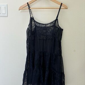 A free people night dress, dark blue